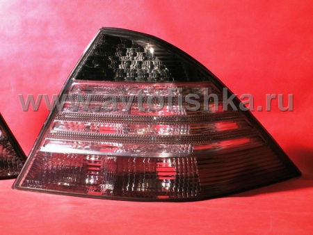 Mercedes S W220 (98-) фонари задние светодиодные тонированные, комплект 2 шт.