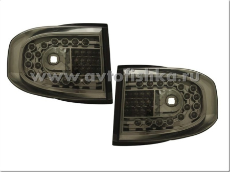 Toyota FJ Cruiser (07-) фонари задние светодиодные тонированные, комплект 2 шт.