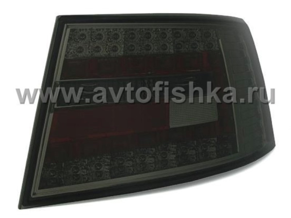 Audi A6 (05-) фонари задние светодиодные тонированные, комплект 2 шт.
