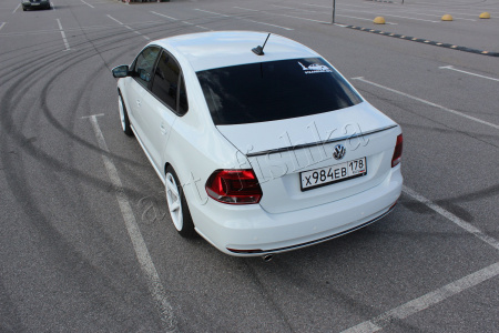 Volkswagen Polo sedan (10 – н.в.) лип спойлер