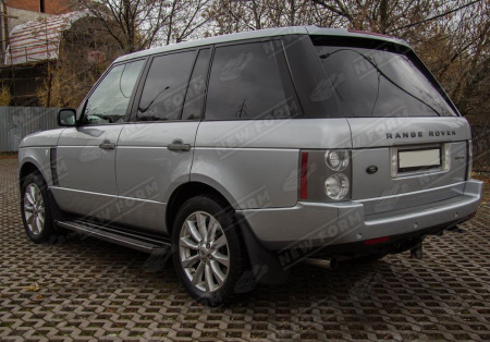 Land Rover Range Rover 3 поколение (рестайлинг) 2005 - 2009 Пороги с передними брызговиками
