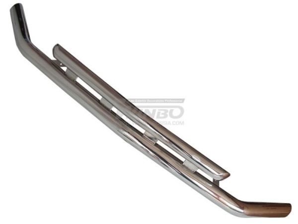 Kia Sportage (2010-) защита переднего бампера из нержавеющей стали