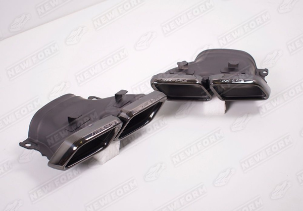 Mercedes-Benz GLC-Klasse X253 2015 - 2019 Насадки 6.3 AMG черные