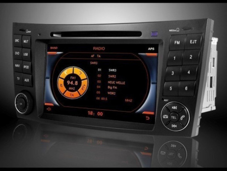 Mercedes-Benz E W211 (02-08), CLS W219 (04-11) штатная магнитола