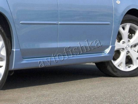 Mazda 3 (04 – 09) пороги внешние пластиковые