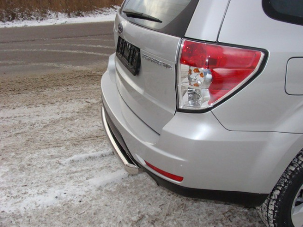 Subaru Forester (08–) Защита задняя (центральная) 60 мм