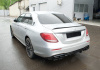 Mercedes-Benz C-Klasse W205 2014 - 2018 Диффузор заднего бампера 6.3S AMG с черными насадками