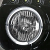 Ford Escape, Maverick (05-07) линзованные фары передние черные с ангельскими глазками 