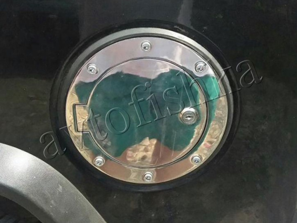 Hummer H3 (05-) крышка лючка бензозаливной горловины, хромированная.