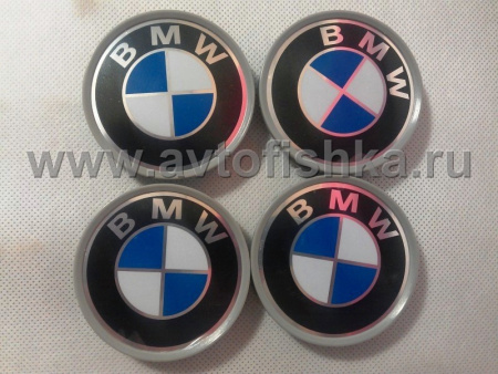 BMW, все модели крышки ступиц колеса, диаметр 69 мм, комплект 4 шт.