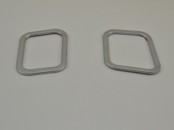 Toyota Highlander (14–) Окантовка вентиляции салона, 2 части, хром