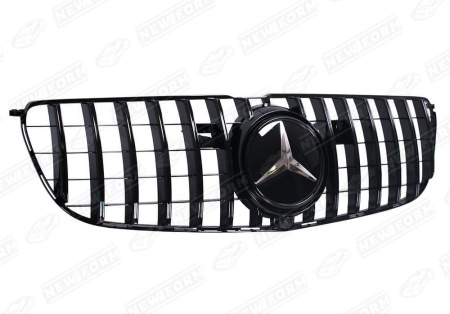 Mercedes-Benz GL-Klasse X166 2012 - 2016 Решетка радиатора Panamerica черная