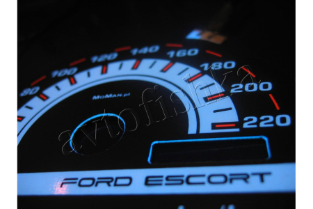 Ford Escort MK5 и MK6 светодиодные шкалы (циферблаты) на панель приборов