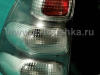 Toyota Land Cruiser Prado 120 (02-) фонари задние серебристые, оригинал, комплект 2 шт.