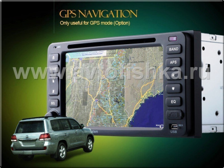 Toyota Highlander Fortuner (-06), Vios (03-07), Raum NCZ20, NCZ25a (03-) автомагнитола, головное устройство с GPS навигацией, TV