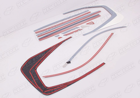 Toyota Land Cruiser LC 200 (2 рестайлинг) 2015 - н.в. Комплект для рестайлинга в TLC300 без зеркал и порогов