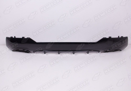 BMW 4 серия G22/G23 2020 - н.в. Диффузор с черными насадками M440i