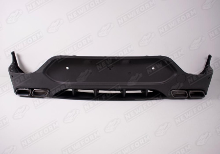 Mercedes-Benz GLC-Klasse C253 2016 - 2019 Насадки на глушитель 6.3 AMG черные