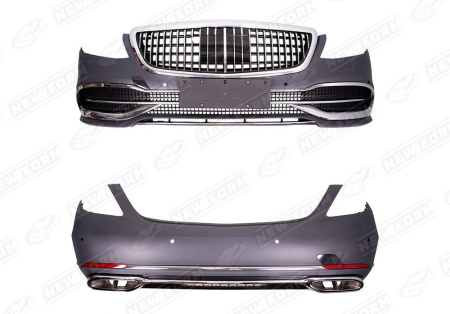 Mercedes-Benz S-Klasse W222 рестайлинг 2017 - 2020 Обвес Maybach