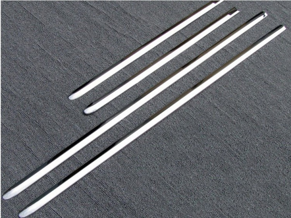 Audi Q3 (11–14) Молдинги на двери, 4 части, ABS хром.