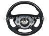 Mercedes W211, W463 G class (2002-2006) руль, дизайн AMG, черная кожа - черный карбон