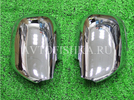 Toyota Land Cruiser Prado 120 (02-) хромированные накладки, полный комплект