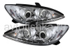 Toyota Camry 30 (02-06) UAE, Europe, USA фары передние линзовые хромированные с подсветкой DRL, комплект 2 шт.