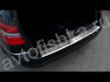 Mercedes E-class W212 универсал накладка на задний бампер из полированной нержавеющей стали