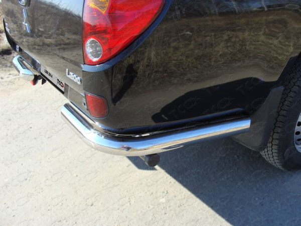 Mitsubishi L200 (14–) Защита задняя (уголки) 76,1 мм