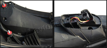 Audi Q5 (08-17) задние фонари (стопы) диодные от рестайлинга