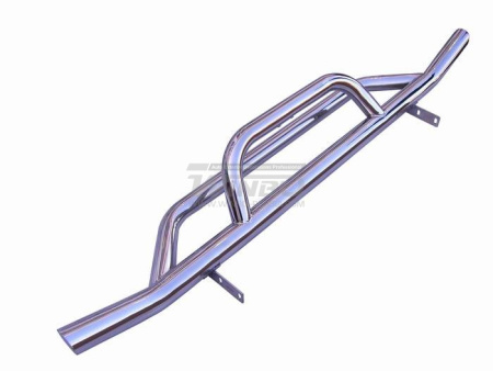 Hummer H2 (02-08) защита заднего бампера, труба 76 мм из нержавеющей стали