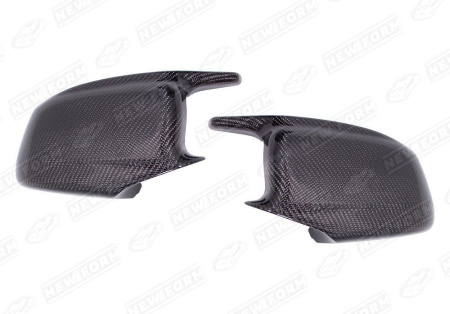 BMW 5 серия F10 2009 - 2017 Крышки зеркал M5 карбон