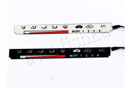 Honda Civic (92-95) светодиодные шкалы (циферблаты) на климат