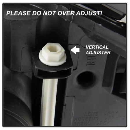 Ford Focus 1 (2000-2004) передние фары черные штатные