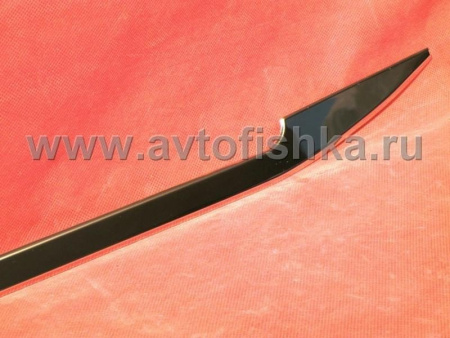 Toyota Land Cruiser Prado 150 (10-) накладка задней двери под номерной знак, нержавеющая сталь