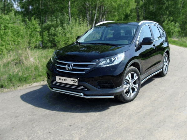 Honda CR-V (12–) Пороги труба 60,3 мм