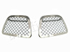 Chevrolet Tahoe (07-14) решетки переднего бампера в буксировочные отверстия, в стиле Bentley, комплект 2 шт.