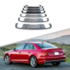 Диффузор S4 S-line для Audi A4 2016-2019