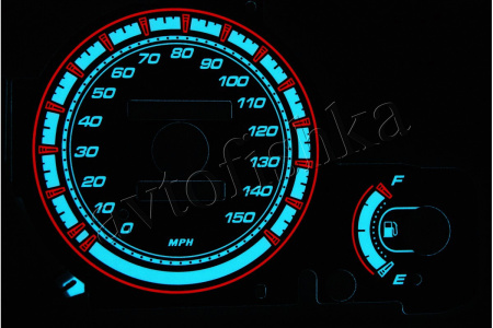 Honda Prelude V светодиодные шкалы (циферблаты) на панель приборов