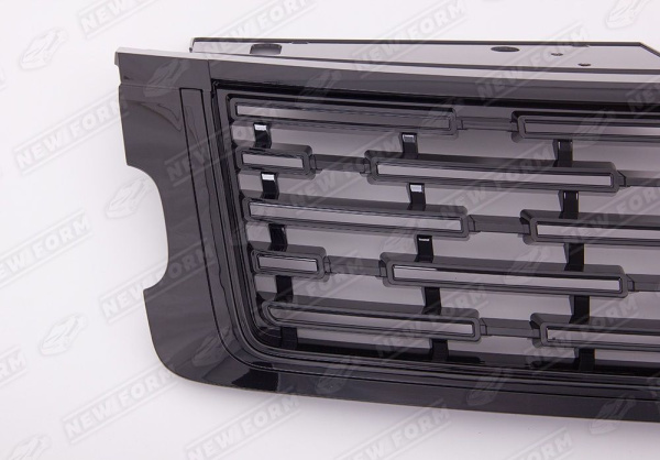 Land Rover Range Rover 4 поколение (рестайлинг) 2017 - 2022 Решетка радиатора дизайн 2023 года черная