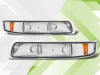 Chevrolet Tahoe, Suburban, (99-07) подфарники, комплект 2 шт.