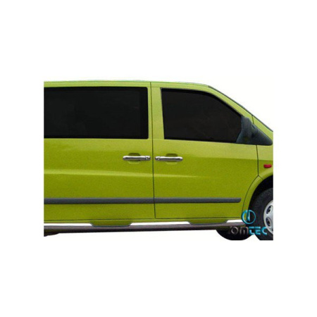Mercedes Vito W638 (1999-2004) накладки на ручки дверей из нержавеющей стали, 4 шт.