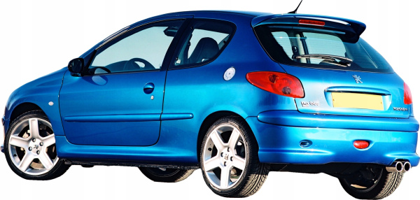 Peugeot 207 (06–) Спойлер на заднее стекло, грунт