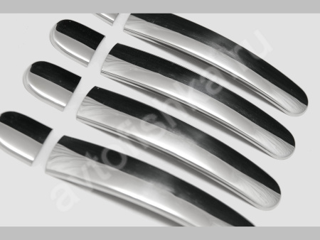 Volkswagen Jetta (2011-) накладки на ручки дверей из нержавеющей стали, 4 шт.