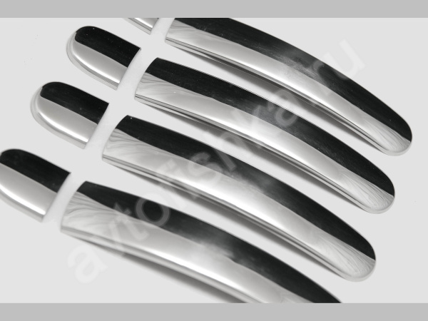 Volkswagen Jetta (2011-) накладки на ручки дверей из нержавеющей стали, 4 шт.