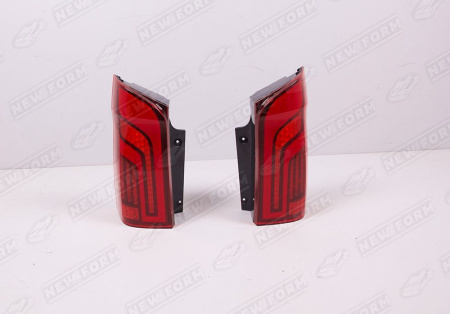 Mercedes-Benz Vito W447 рестайлинг 2019 - н.в. Фонари красно-черные