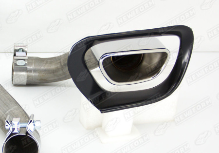 BMW X5 E70 2006 - 2010 Насадки на глушитель с накладками