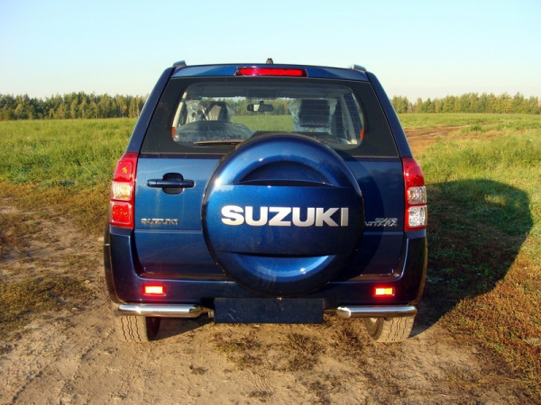 Suzuki Grand Vitara (12–) Защита задняя (уголки) 60,3 мм