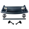Toyota FJ Cruiser (07-18) обтекатель на крышу (козырек) c противотуманными фарами