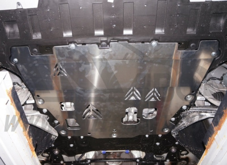 Volvo XC90 (15–) Защита картера двигателя и кпп, алюминий